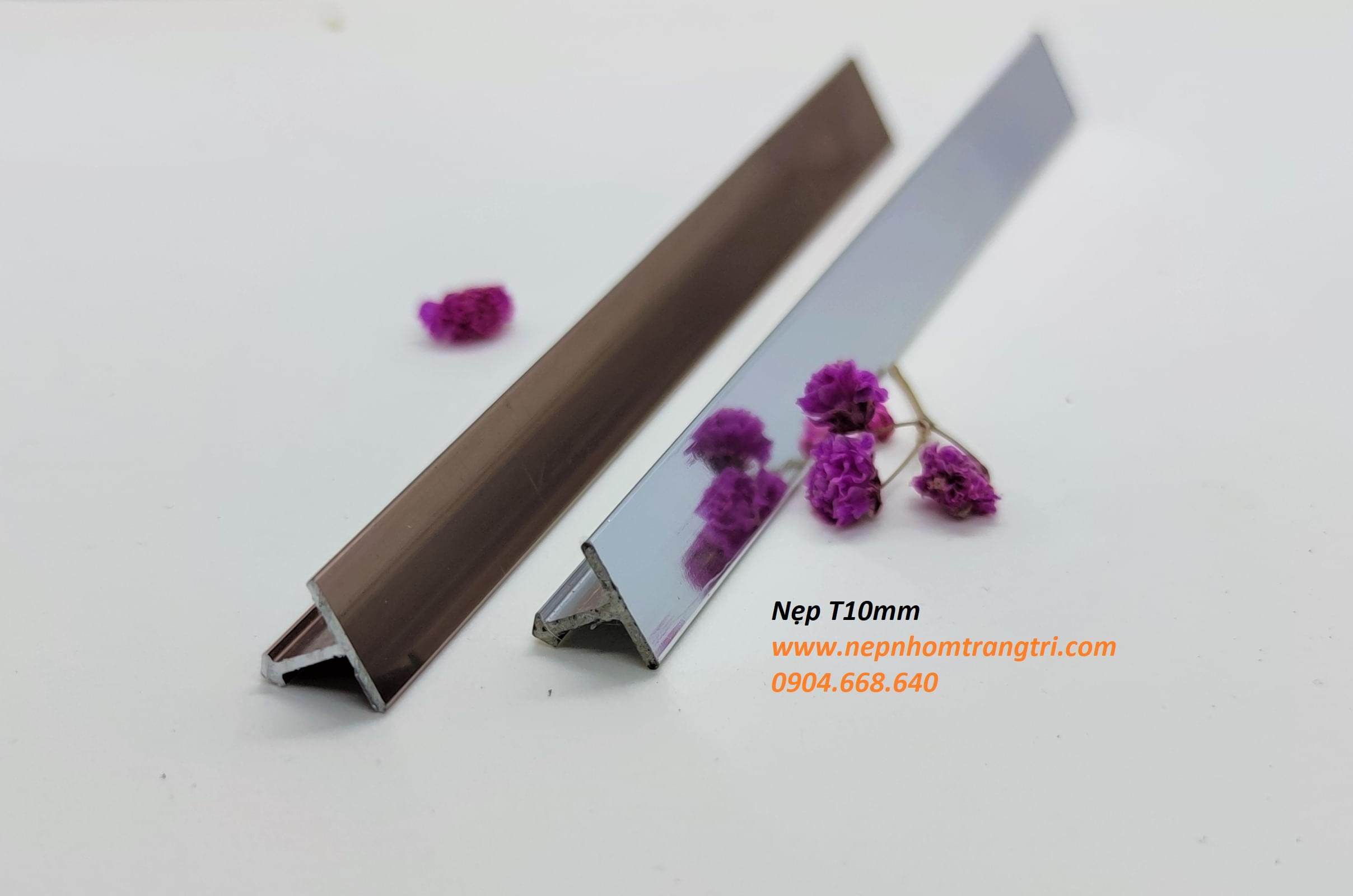 NẸP NHÔM T10A nẹp nhôm T10mm