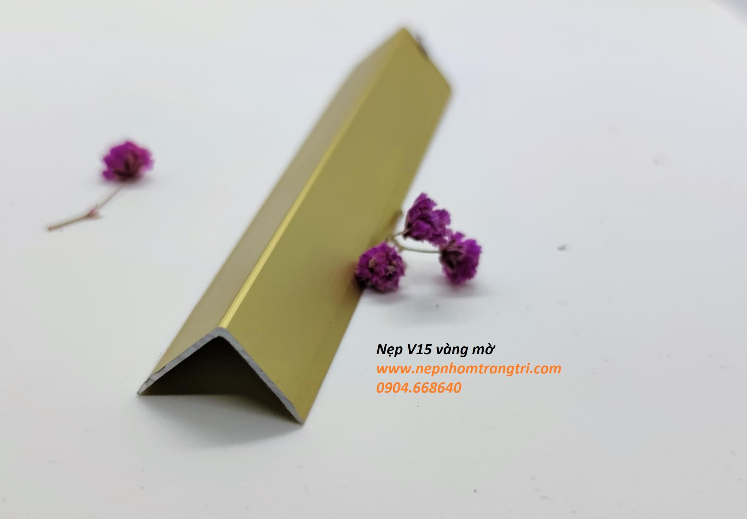 NẸP NHÔM V15mm nep-nhom-v15-vang-mo
