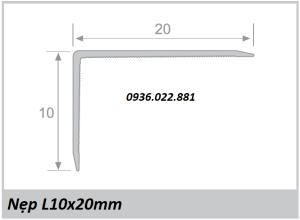 Nẹp chữ L20mm