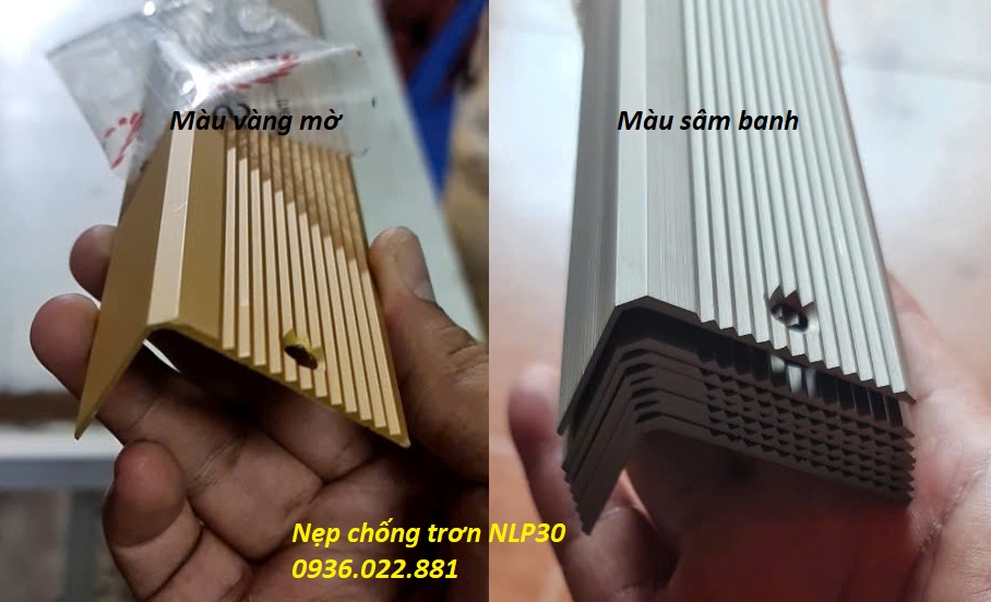nẹp chống trơn  cầu thang NLP30