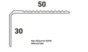 Nẹp chống trơn NLP30 draw